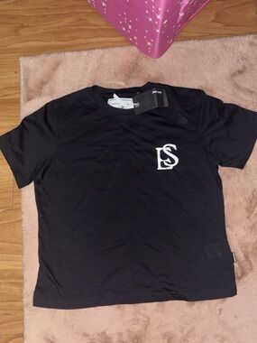 Black womens Logo Tee - Branding